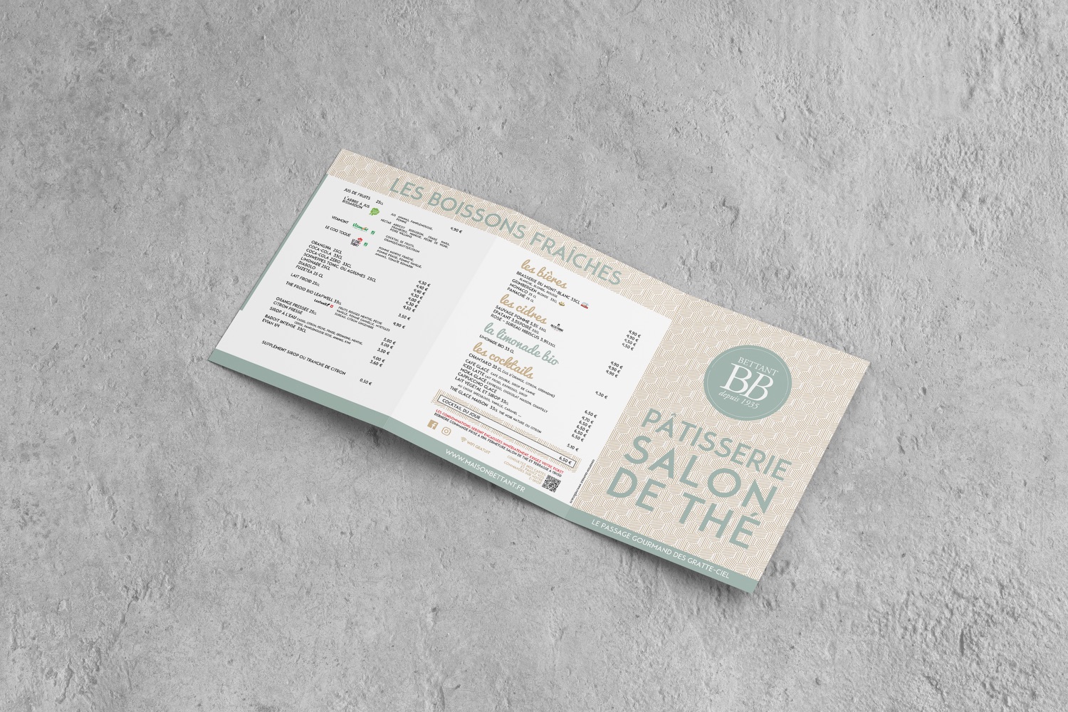 carte salon de the recto